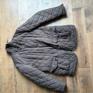 Men's Barbour Quilted Brown Jacket
